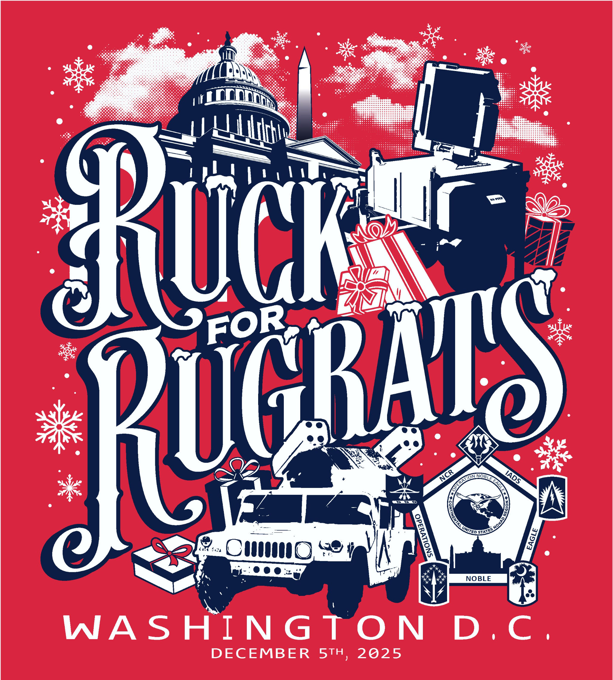 Ruck for Rugrats - Washinton D.C. shirt
