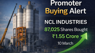NCL Industries Promoter Buying: A Positive Signal for Investors?