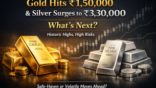 Gold Crosses ₹1,50,000 & Silver Hits ₹3,30,000 What’s Next?