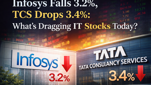 Infosys Falls 3.2%, TCS Drops 3.4%: What’s Dragging IT Stocks Today?
