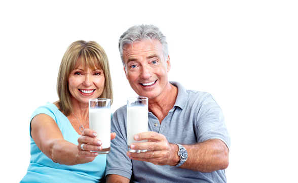 Couple with Sammi's Best Soy Milk