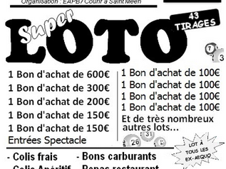Loto de l'EAPB le 18 février 2018