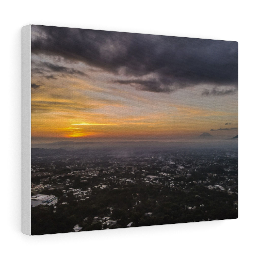 San Salvador Sunrise Canvas