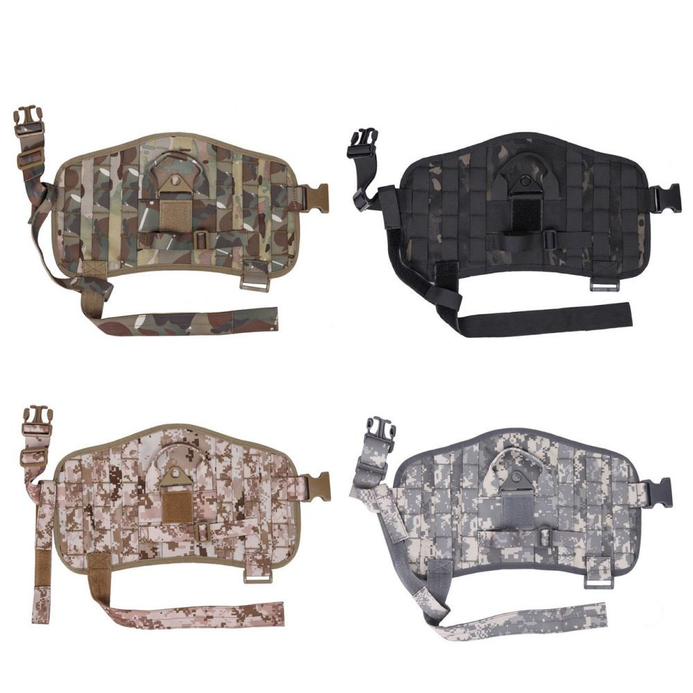 D2 Compact Canine Dog K9 Camo MOLLE Training Vest Harness