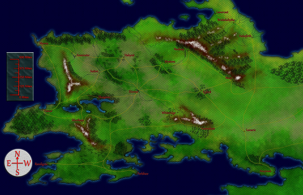 Western Coast Map
