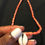 Thumbnail: Coral Necklace w/ Cowrie Shell