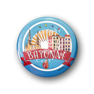 magnet Bayonne, cathédrale, jambon, quais de Bayonne