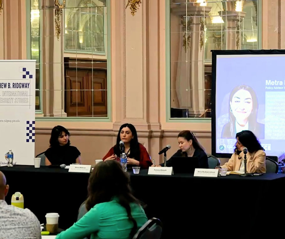 University of Pittsburgh Hosts Conference on Legal Recognition of Gender Apartheid in Afghanistan