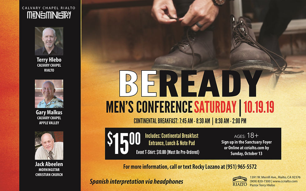 Men's Confernce 2019
