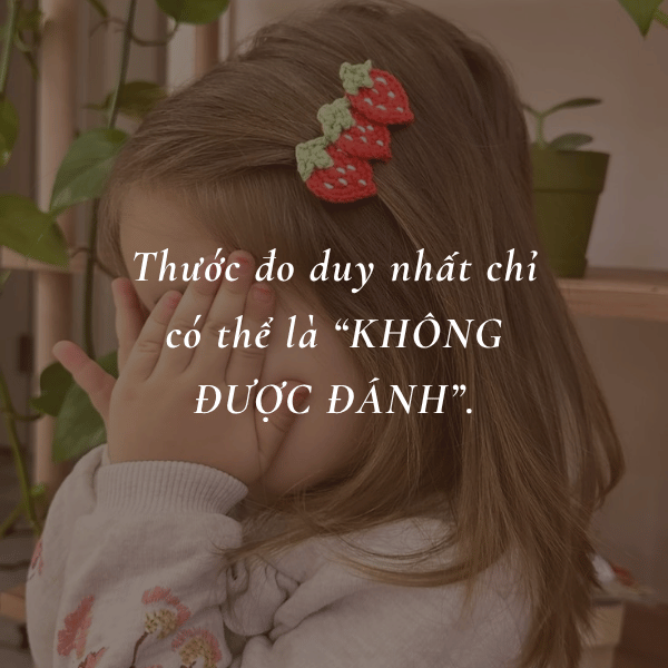 Giáo viên có được phép khẽ tay trẻ để răn đe?