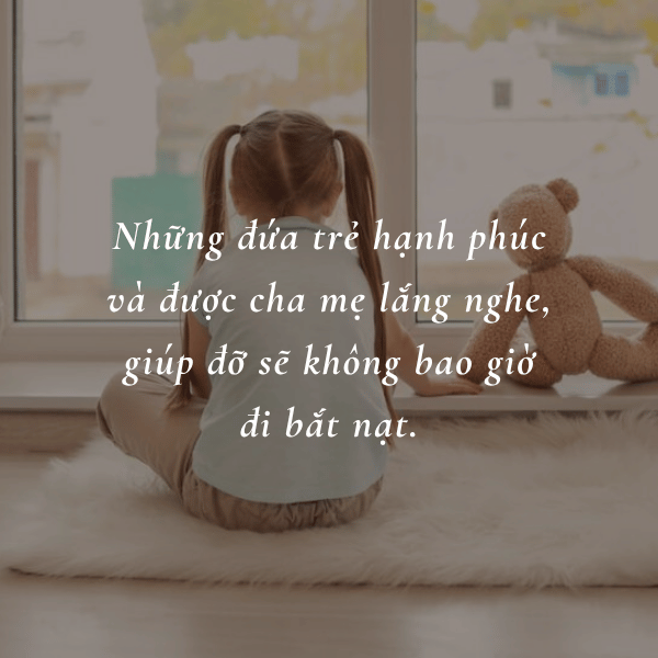 Làm gì khi con là "kẻ bắt nạt"?