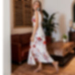 Thumbnail: Bohemian Print Dress for Women - Beachwear Dress