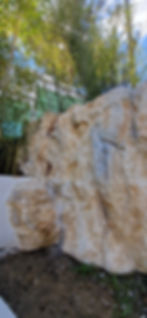 Bloc rocheux Faux rocher Piscine & jardins