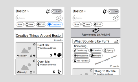 Sparrow Initial Wireframes