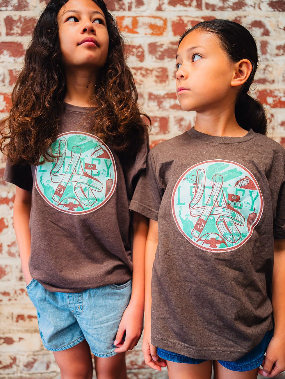 Thumbnail: Legacy LAX - Kids Brown T Shirt