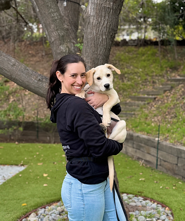 Amanda and Puppy Wade