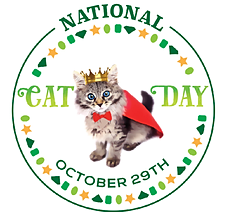 National Cat Day october 20 logo