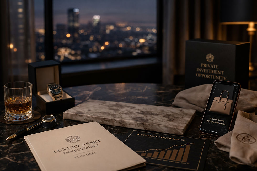 CLUB DEAL ACCESS Swiss Luxury Brand | Selective Investor Circle