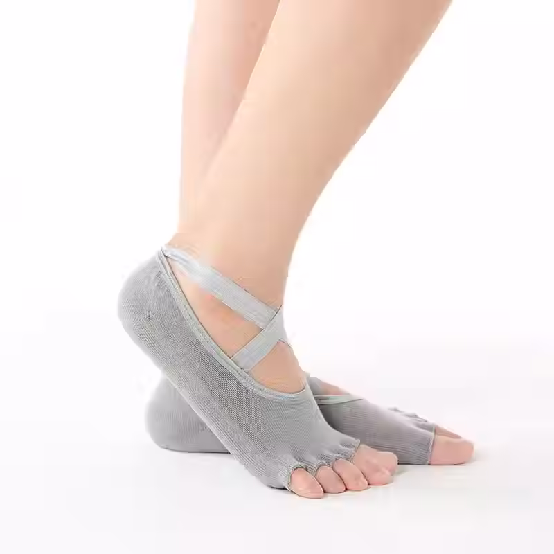 Thumbnail: Open Toe Pilates Socks