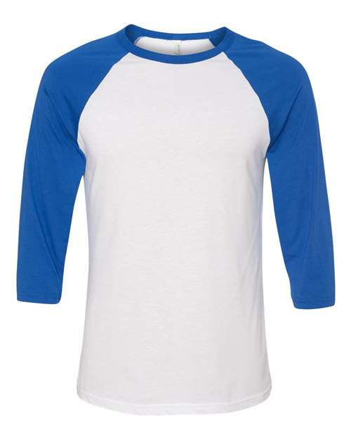 Thumbnail: Bella-Canvas Three-Quarter Sleeve Baseball Tee