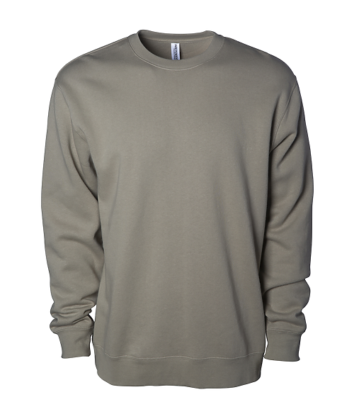 Thumbnail: Independent Trading Co. SS3000 Midweight Blank Crewneck, Heather, Neutral & Camo