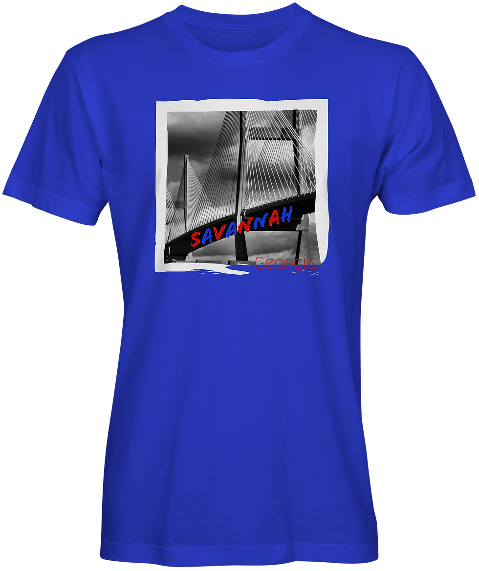 Thumbnail: Savannah Georgia Talmadge Memorial Bridge T-shirt