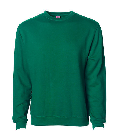 Thumbnail: Independent Trading Co. SS3000 Midweight Blank Crewneck Sweatshirt, Solid Colors