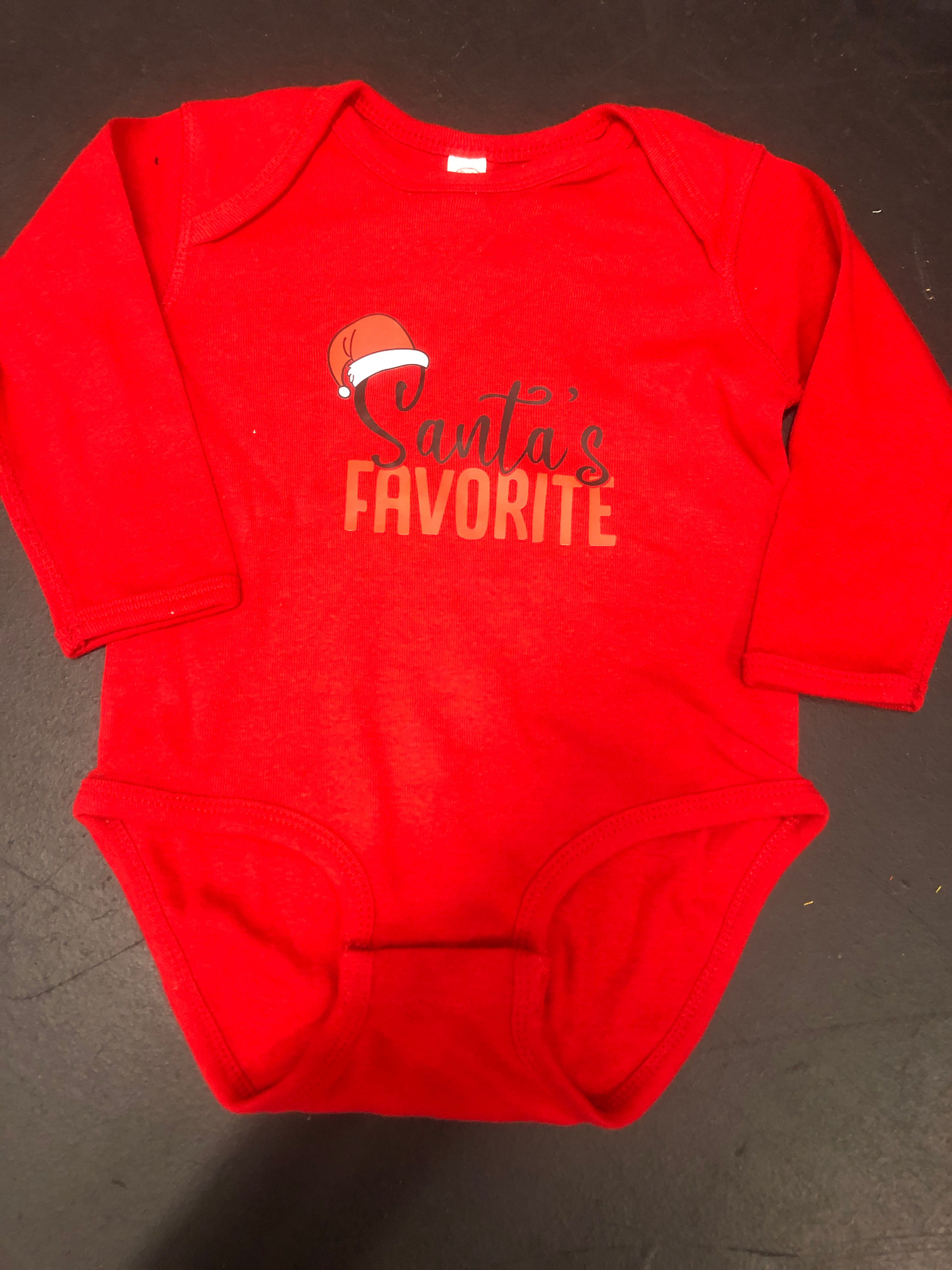 Santa's Favorite Christmas Onesie