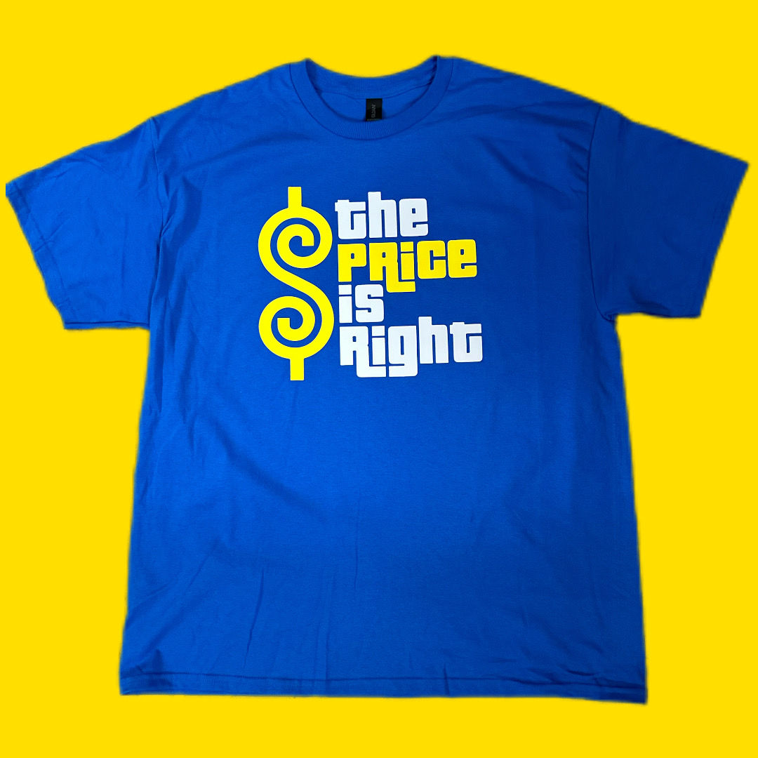 "The Price is Right" Game Show Tribute T-Shirt