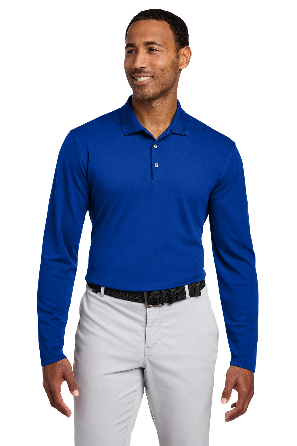 Thumbnail: Nike Dri-FIT Micro Pique 2.0 Long Sleeve Polo