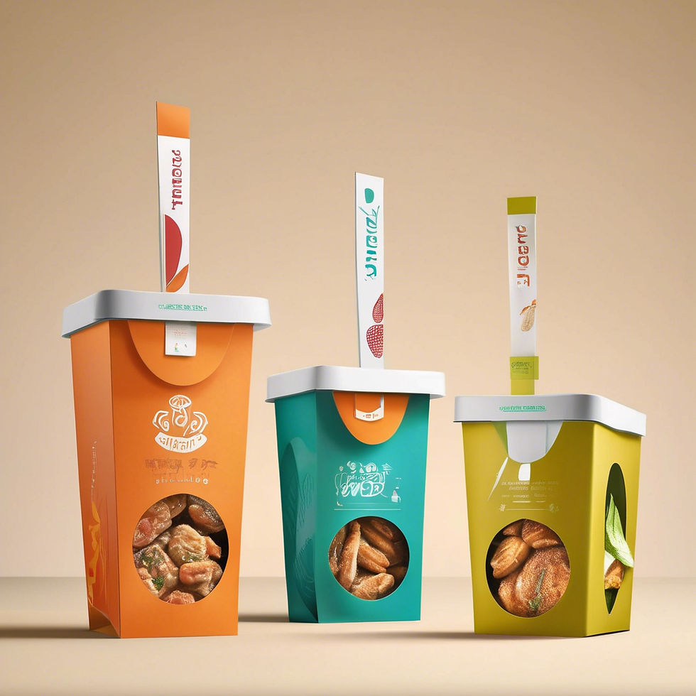 Few creative innovative hybrid packaging with branding for food.jpg