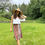 Thumbnail: Vintage 1970's Cotton Serape Wrap Skirt