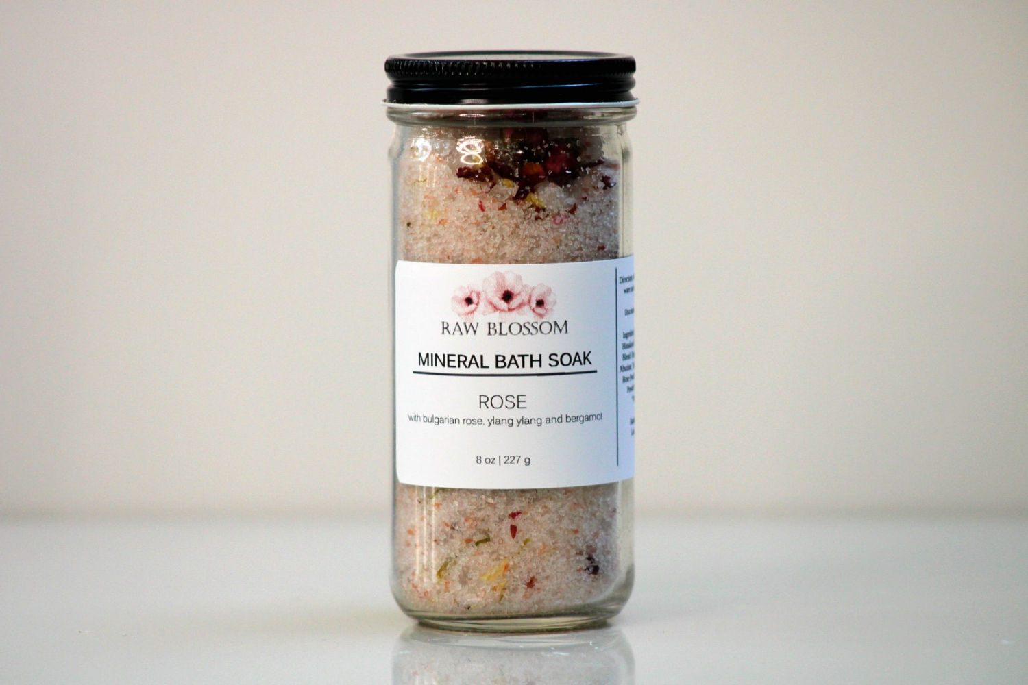 Rose Aromatherapy Mineral Salt Soak