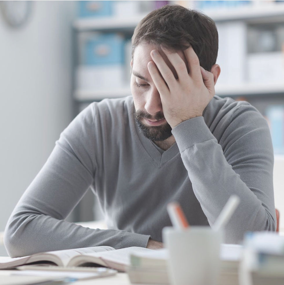 Mangelndes Selbstvertrauen, Stress, Erschöpfung