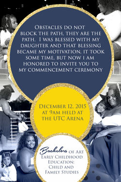 Dominique Graduation Invites