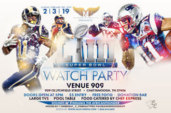 super bowl watch party