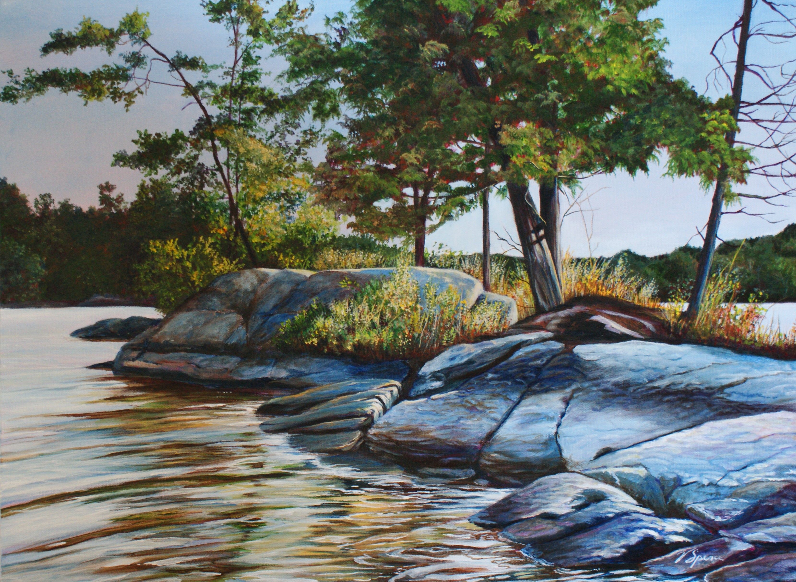 Rock Penninusula Charleston Lake