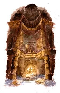 Temple Of The Blue Shadow