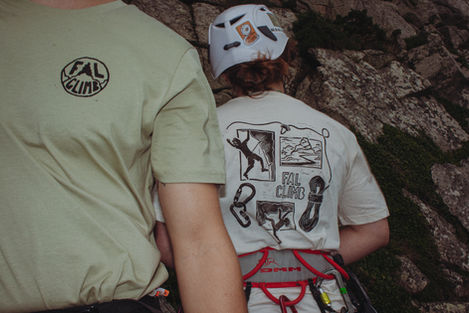 Hand Printed te-shirts.