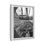 Thumbnail: Vertical Custom Framed Canvas Art - Personalized Black White Nature Photography