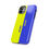 Thumbnail: Custom Two-Tone Phone Case – Your Colors, Your Text