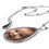 Thumbnail: Custom Photo Oval Necklace - Personalized Vivid Memory Jewelry