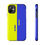 Thumbnail: Custom Two-Tone Phone Case – Your Colors, Your Text