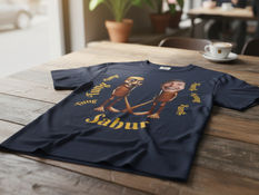 gift ideas for new dad - custom face t-shirt that can put dad's face & baby's face together on it
