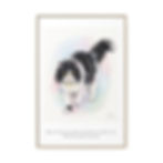 Cat Loss Sympathy Canvas in Digital Watercolor Style
