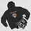 Thumbnail: Customizable Three-Panel Fleece Hoodie - Jesus Knocking Design - Personalized Christian Gifts