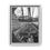 Thumbnail: Vertical Custom Framed Canvas Art - Personalized Black White Nature Photography