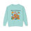 Thumbnail: Holiday Cheer Unisex Lightweight Crewneck Sweatshirt Christmas Halloween Gift - Chalky Mint - Front 