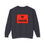 Thumbnail: Unisex Lightweight Crewneck Sweatshirt - No Passing You Custom Sleeve Design-Front