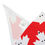 Thumbnail: personalized canadog pet bandana - state pets series by dan customify - folded